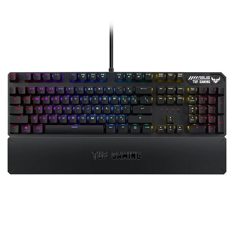 米特3C數位–ASUS 華碩 TUF Gaming K3 RGB 機械式鍵盤/電競鍵盤/90MP01Q2-BKTA00