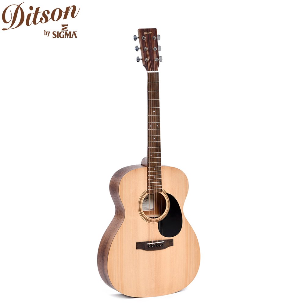 《民風樂府》Ditson G-10 民謠吉他 傳承於Sigma 西卡雲杉 OM琴身 手感舒適 附贈配件 全新品公司貨