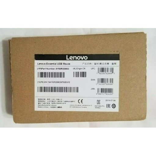 Lenovo 基本型 USB 滑鼠 4Y50R20863