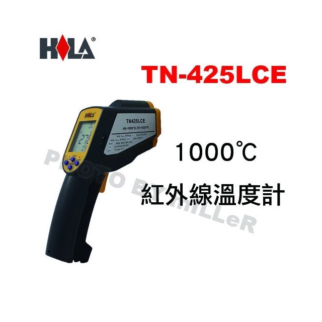 【米勒線上購物】海碁 HILA TN-425LCE 1000℃非接觸紅外線溫度計 可外接K-TYPE 紅外線溫度槍