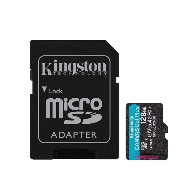 Kingston 128GB microSDXC Canvas Go Plus 170R A2 U3 V30 Card 記憶卡