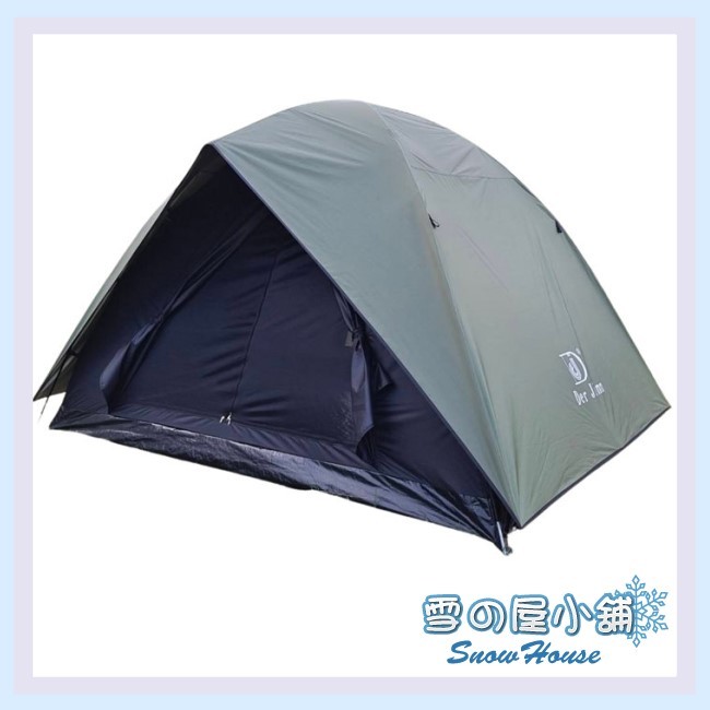 ╭☆雪之屋小舖☆╯探險家-森林系300型露營帳篷DJ-112