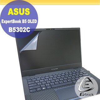 ASUS ExpertBook B5302 B5302CEA 靜電式筆電LCD液晶螢幕貼 (可選鏡面或霧面)