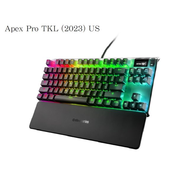 米特3C數位–SteelSeries 賽睿Apex Pro TKL (2023) US 機械鍵盤/磁力軸