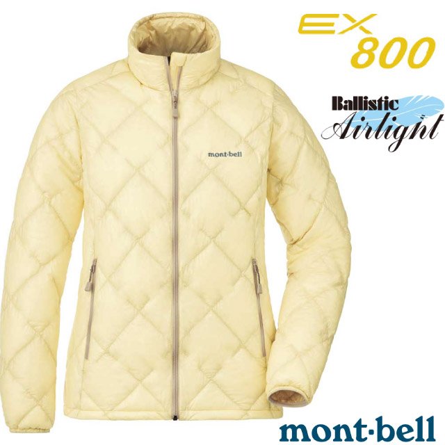 【MONT-BELL 日本】女款 800FP 超輕量羽絨外套/Superior 鵝絨外套.防風夾克.禦寒雪衣/1101467 IV 牙白