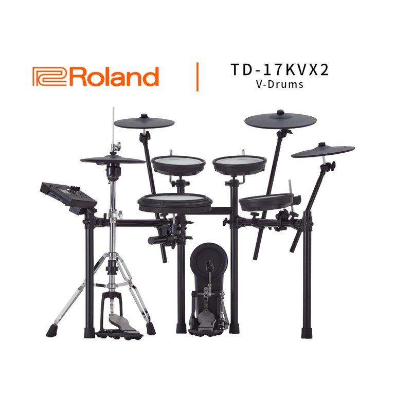 ♪♪學友樂器音響♪♪ Roland TD-17KVX2 電子鼓 網狀鼓面