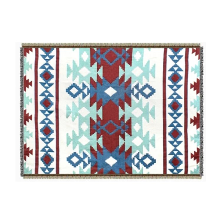 TreeWalker 波西米亞針織毯 (沙發毯、桌巾墊、地毯)-格拉斯