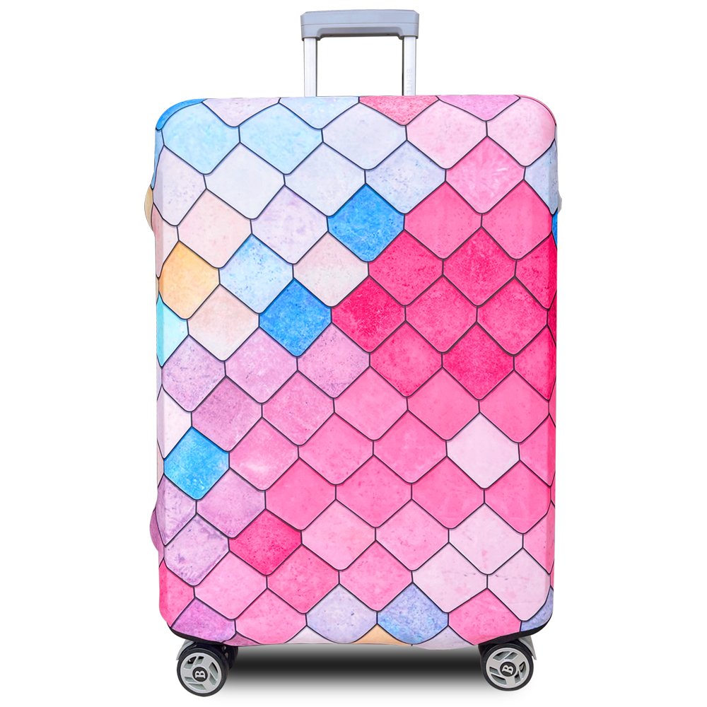 新一代 絢麗人魚尾 行李箱保護套(21-24吋行李箱適用)