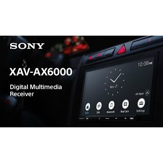 Sony XAV-AX6000 6.95 吋藍芽觸控螢幕支援 Android Auto/Apple CarPlay