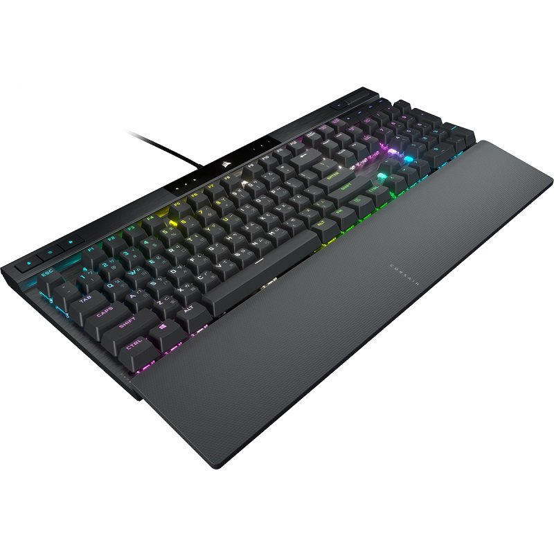 米特3C數位–Corsair 海盜船 K70 PRO RGB OPX 光學機械遊戲鍵盤/黑色/中文/英文
