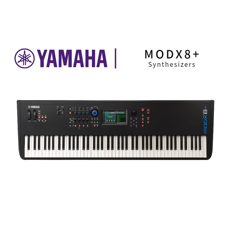 ♪♪學友樂器音響♪♪ YAMAHA MODX8+ 合成器 舞台鍵盤 88鍵