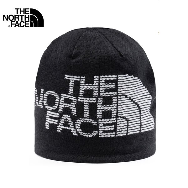 長毛象 -美國[The North Face] REVERSIBLE HIGHLINE BEANIE / LOGO雙面戴保暖毛帽 / 針織毛帽 / 保暖毛線帽 / 戶外休閒