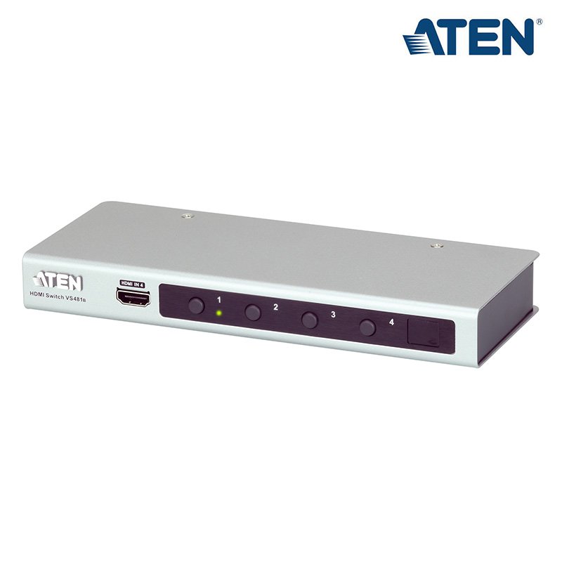 ATEN 宏正 VS481B 4埠4K HDMI影音 切換器 含遙控器 4進1出