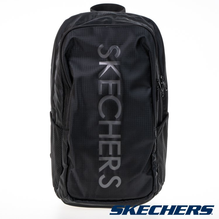 dx skechers 筆電包 大容量 後背包 背部透氣 s 117306 經典黑 陽光樂活