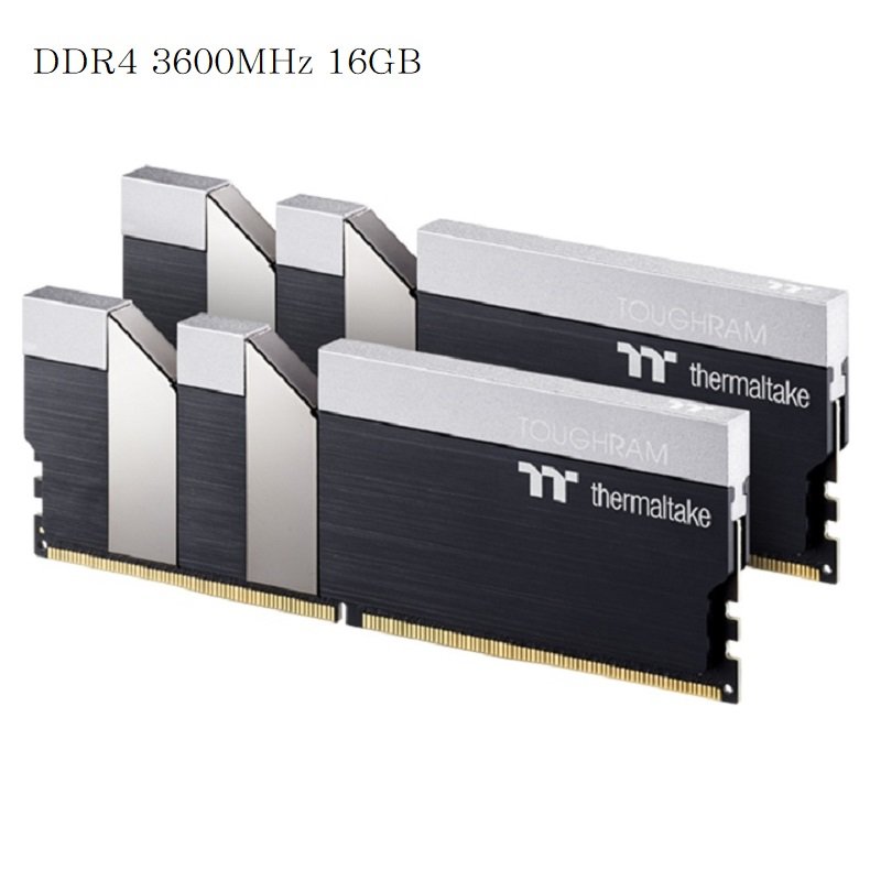 曜越 鋼影 TOUGHRAM 記憶體 DDR4 3600MHz 16GB(8GBx2)/R017D408GX2-3600C18A