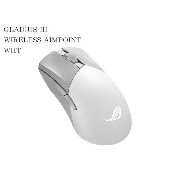 米特3C數位-華碩ROG Gladius III Wireless AimPoint 滑鼠∕90MP02Y0-BMUA11