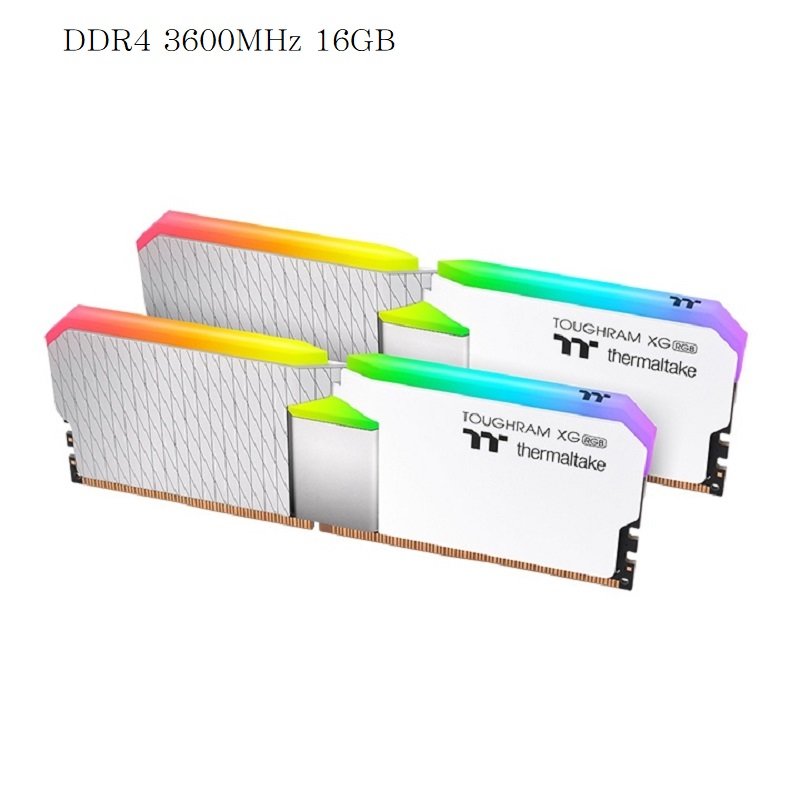 曜越 鋼影 TOUGHRAM XG RGB 記憶體 DDR4 3600MHz 16GB(8GBx2)/RG06D408GX2-3600C18B