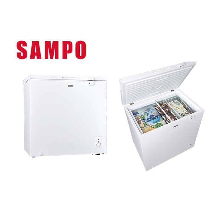 SAMPO 聲寶 200L臥式冷凍櫃 SRF-202G【寬82.3高83.5深55.6】