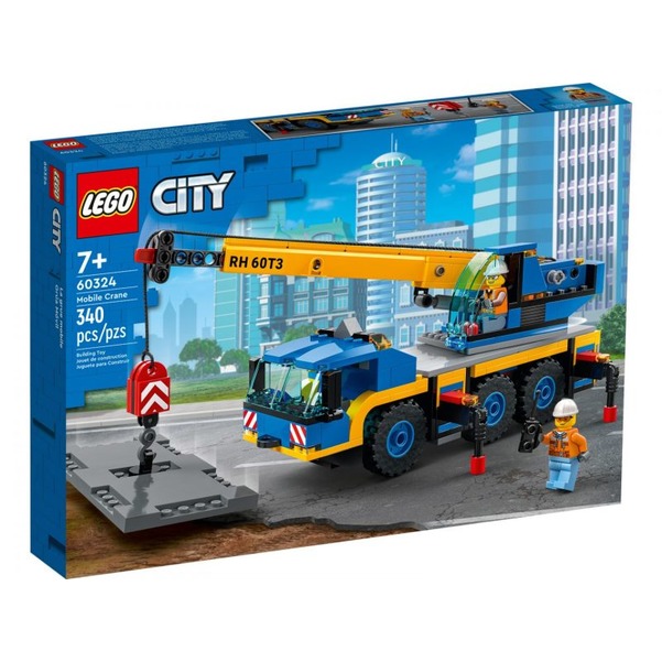 LEGO 60324 City系列 移動式起重機 外盒:38*26*6CM 340PCS