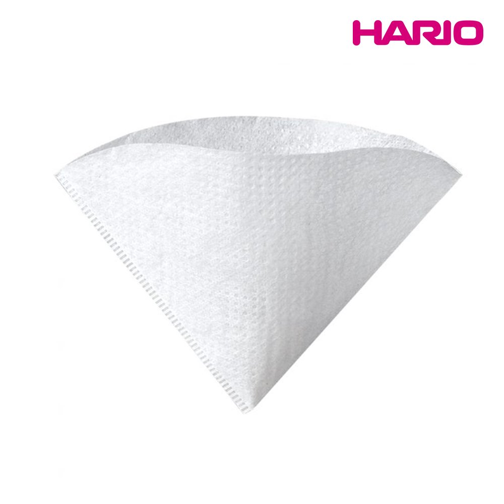 HARIO V60白色濾紙01 (100張袋裝) (適用 V型濾杯/冰瞳/星芒/KONO/花瓣/Kinto/Origami/Driver/Tiamo)