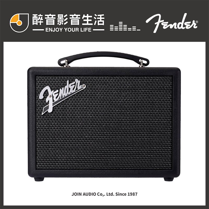 【醉音影音生活】美國 Fender Indio 2 (復古黑) 無線藍牙喇叭.台灣公司貨