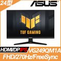 ASUS VG249QM1A 電競螢幕(24型/FHD/270Hz/1ms/HDMI/DP/IPS)