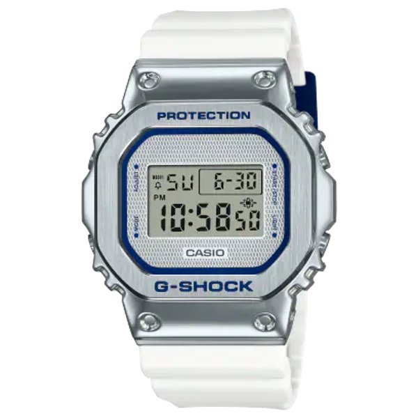 casio 卡西歐 g shock gm 5600 lc 7 復古錶款 海軍藍色系 43 2 mm