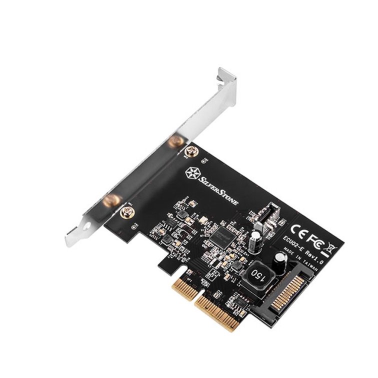 米特3C數位–SilverStone 銀欣 ECU02-E USB3.2 Gen2 PCI Express擴充卡