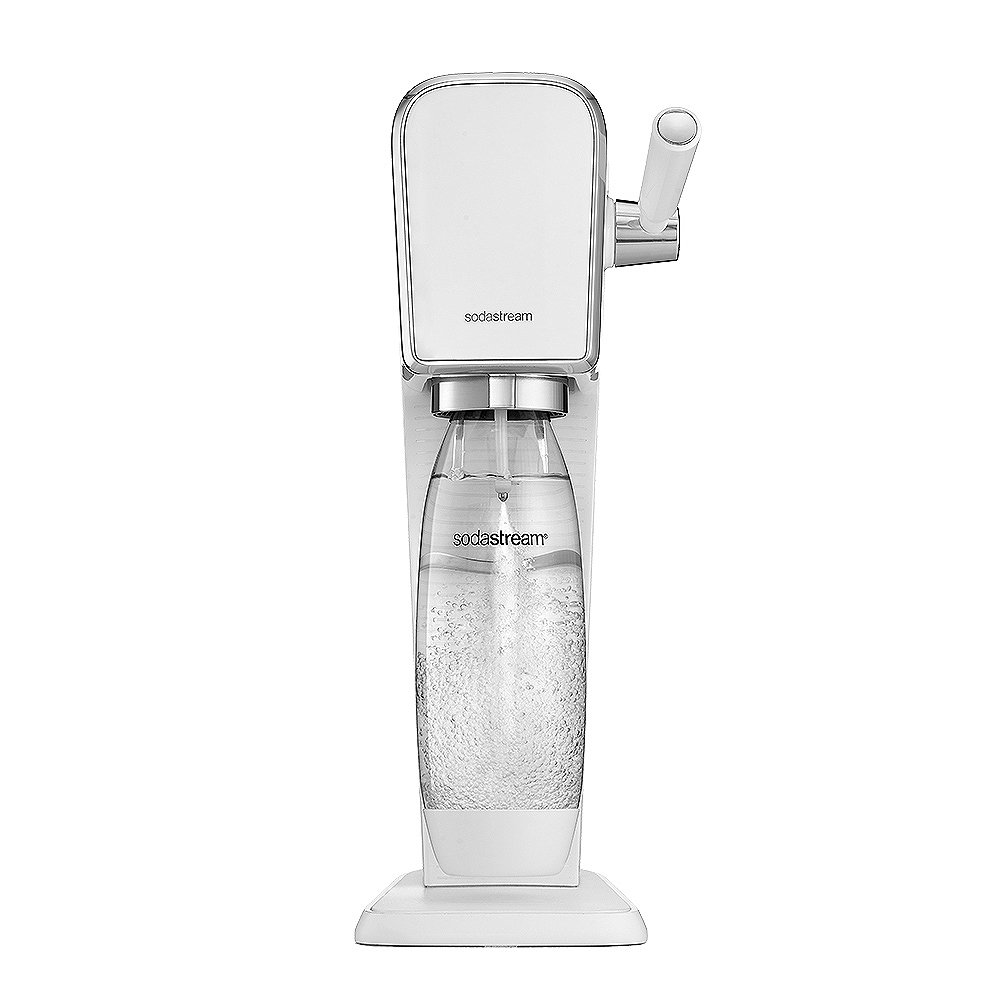 【Sodastream】 ART 自動扣瓶氣泡水機 白色 【超商限一台】