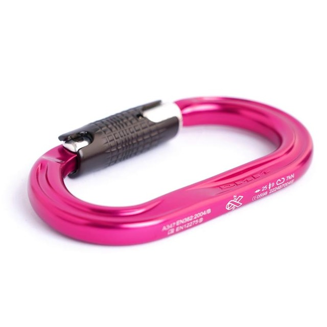 DMM AmericanO Locksafe Pink 鋁合金O型三段鎖鉤環 A347PK 乳癌防治月限量色