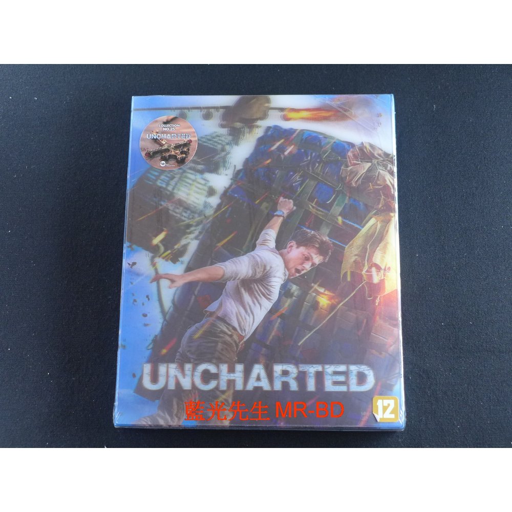 [藍光先生UHD] 秘境探險 UHD+BD 雙碟幻彩鐵盒版 Uncharted