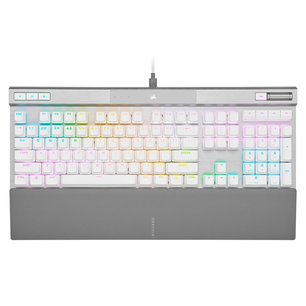 [PCPARTY] 海盜船 Corsair K70 RGB PRO 白色 機械式鍵盤 光軸 英文