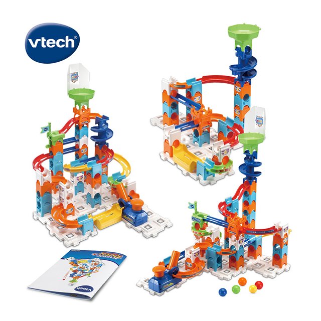 Vtech 智能滾球積木建構軌道組-跳躍球塔