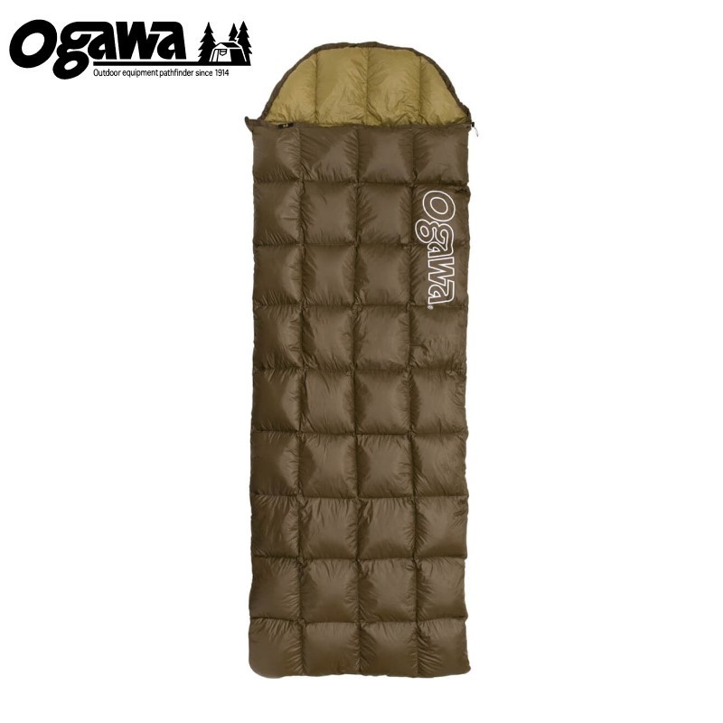 日本 Ogawa DOWN SCHLAF 500睡袋BROWN # OGAWA-SCHLAF500