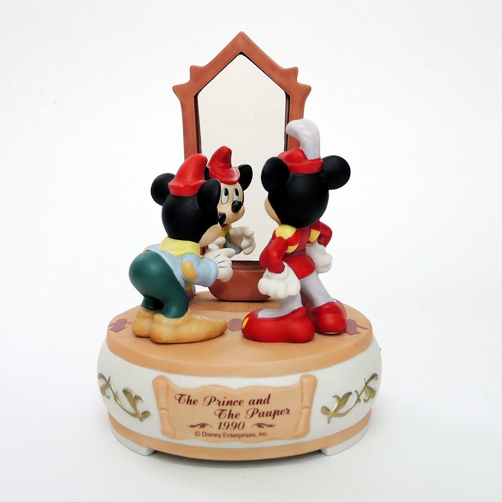 迪士尼乞丐王子音樂盒 Mickey米奇