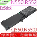 ASUS C41-N550 電池 華碩 EZSTICK Q550L,Q550LF R552,R552J,R552JK,N550JK,Q500,R552