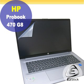 【Ezstick】HP Probook 470 G8 G9 G10 靜電式筆電LCD液晶螢幕貼 (可選鏡面或霧面)