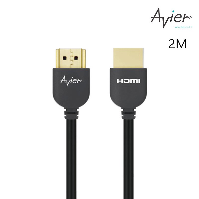 Avier Basics HDMI2.0 2M 影音傳輸線 ABC6215-0200-GY