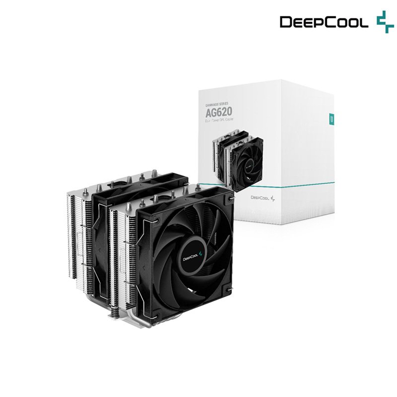 Deepcool 九州風神 AG620 雙塔雙風扇 CPU 散熱器-支援1700&amp;AM5 /紐頓e世界