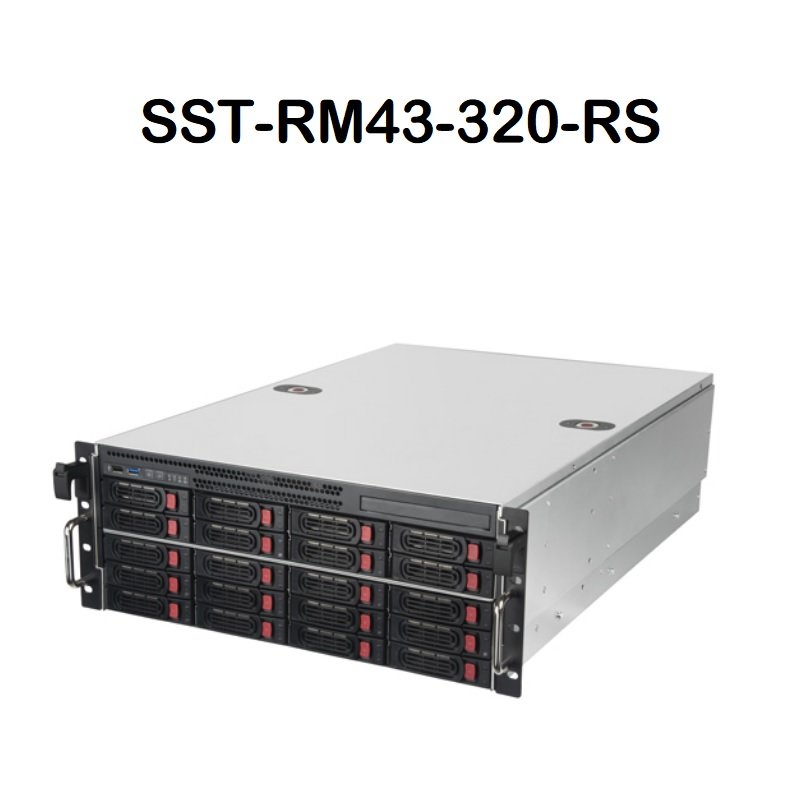 米特3C數位–SilverStone 銀欣 RM43-320-RS 伺服器機殼/SST-RM43-320-RS