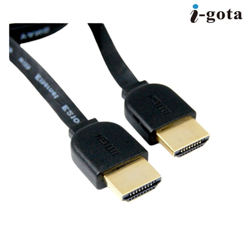 I-gota HDMI 1.4a版 1.2米 扁平 影音傳輸線 HDMI-SAA-012