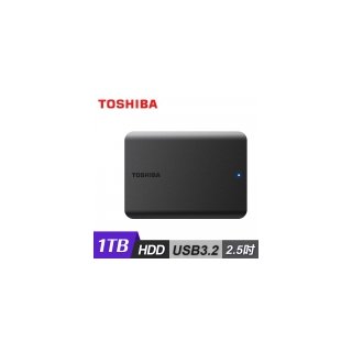 【Toshiba 東芝】Canvio Basics A5 1TB 2.5吋行動硬碟