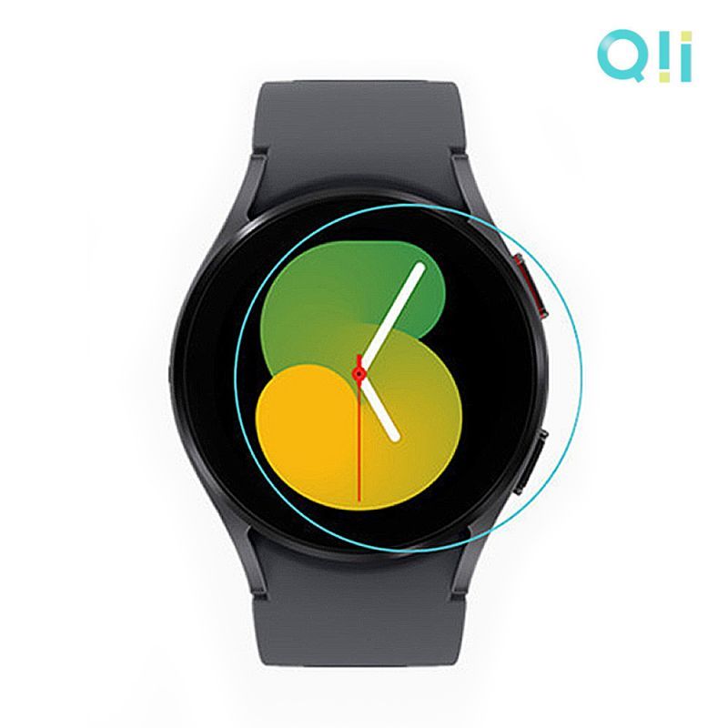 【預購】Qii SAMSUNG Galaxy Watch 5 (40mm) (44mm) 玻璃貼 (兩片裝) 【容毅】