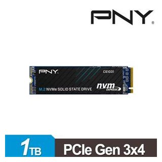 (聊聊享優惠) PNY CS1031 1TB M2.2280 PCIe SSD固態硬碟(台灣本島免運費)