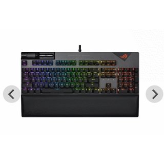 ASUS ROG-STRIX-FLARE- II-NX-BR有線電競鍵盤(茶軸) (台灣本島免運費)(5240元)