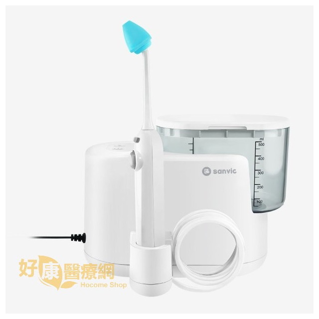 (內附80小包市價360元)善鼻脈動式洗鼻器SH101N(洗鼻桿1支)洗鼻機 善鼻脈動式水療器