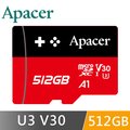 Apacer宇瞻 512GB MicroSDXC UHS-I U3 遊戲專用卡