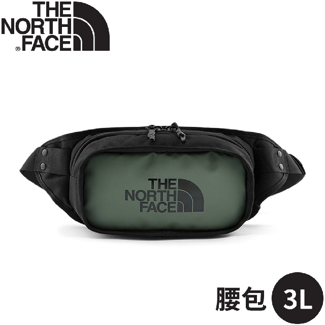 【The North Face EXPLORE HIP PACK 3L腰包《百里香綠》】3KZX/休閒腰包/小包/斜背包/側背包