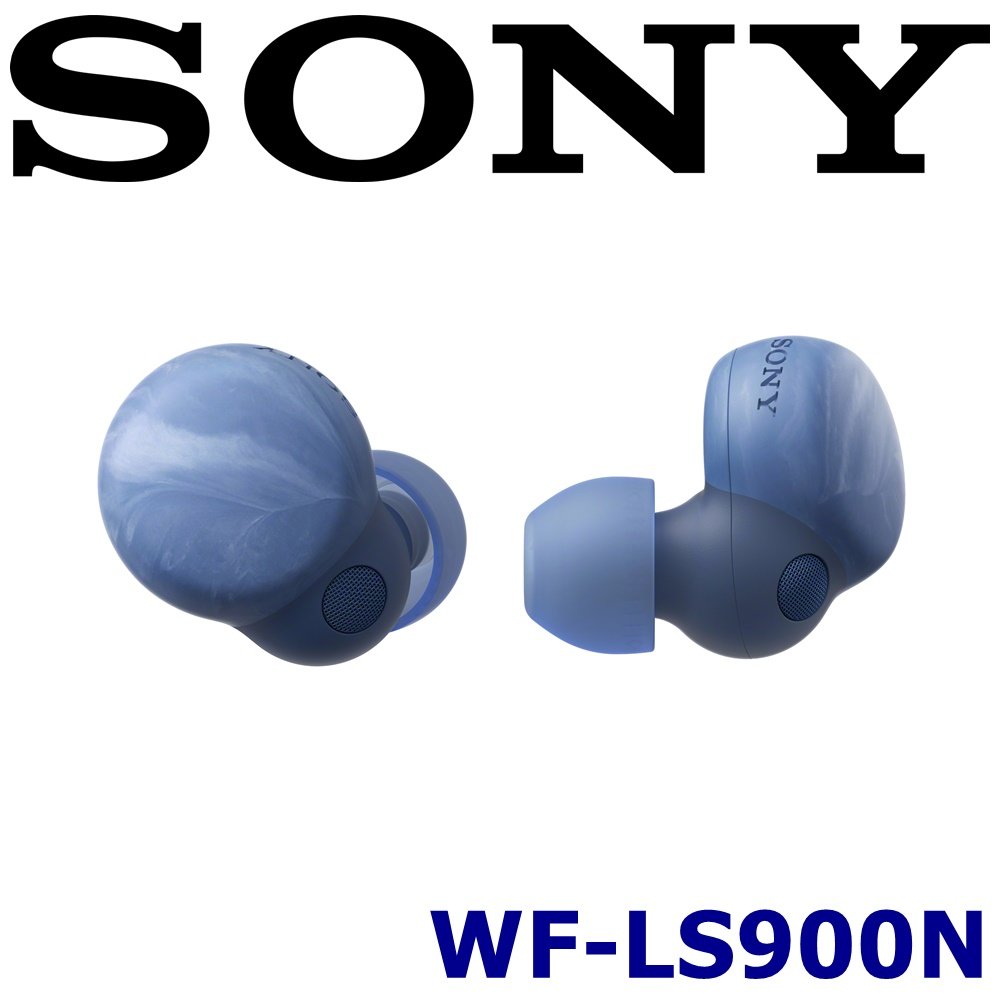 東京快遞耳機館 實體店面最安心SONY WF-LS900N 主動降噪高音質 極輕量 AI技術入耳式藍芽耳機 限定藍
