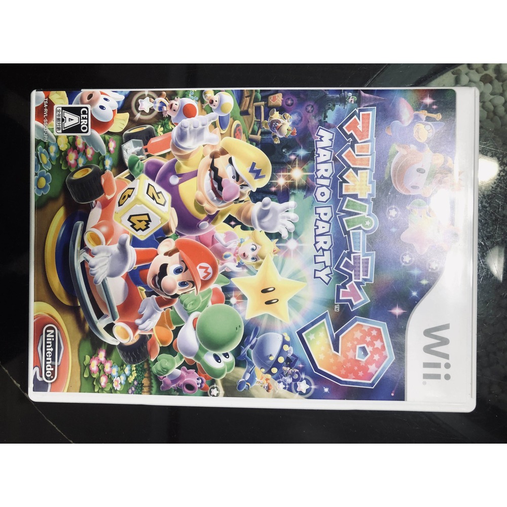 土城可面交超便宜Wii遊戲 瑪利歐派對9 Mario Party 瑪莉(日文版) WII U 主機適用 (二手盒裝光碟)